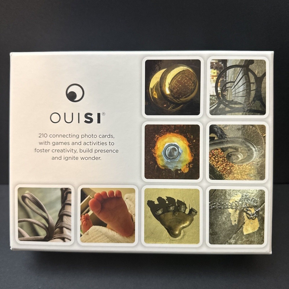 OuiSi ORIGINAL Connecting Photo Cards With Games & Activities 210 Sealed Cards